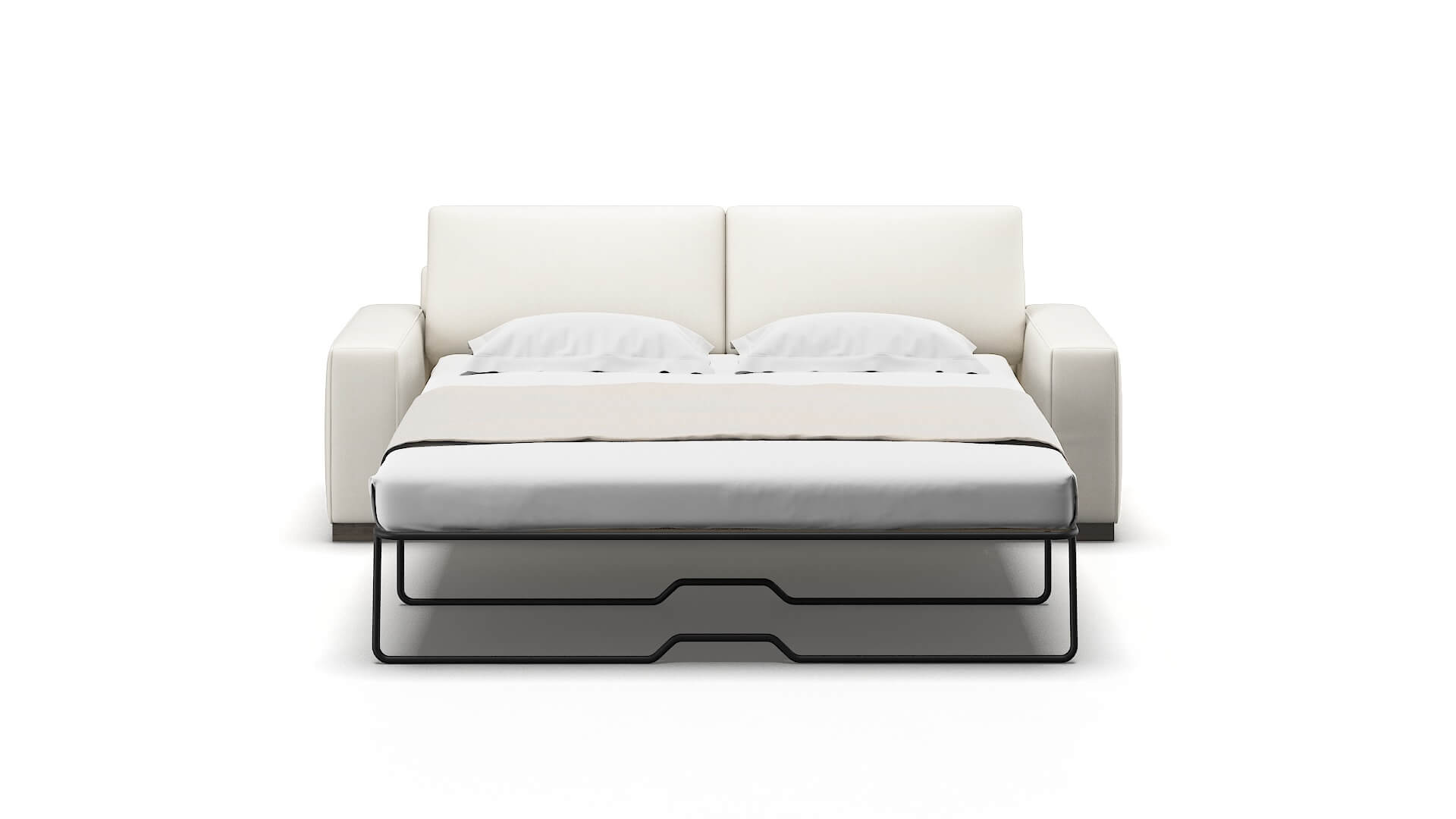 Monaco Chance Bone Sofa Sleeper Espresso legs 1