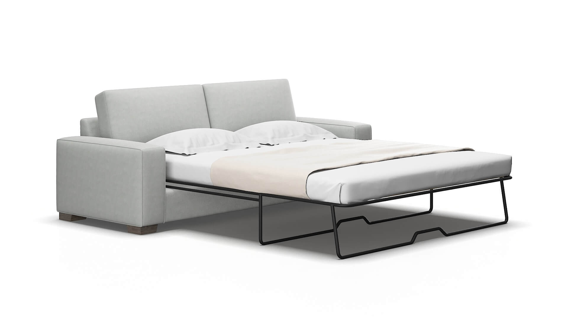 Monaco Dawson Platinum Sofa Sleeper Espresso legs 2