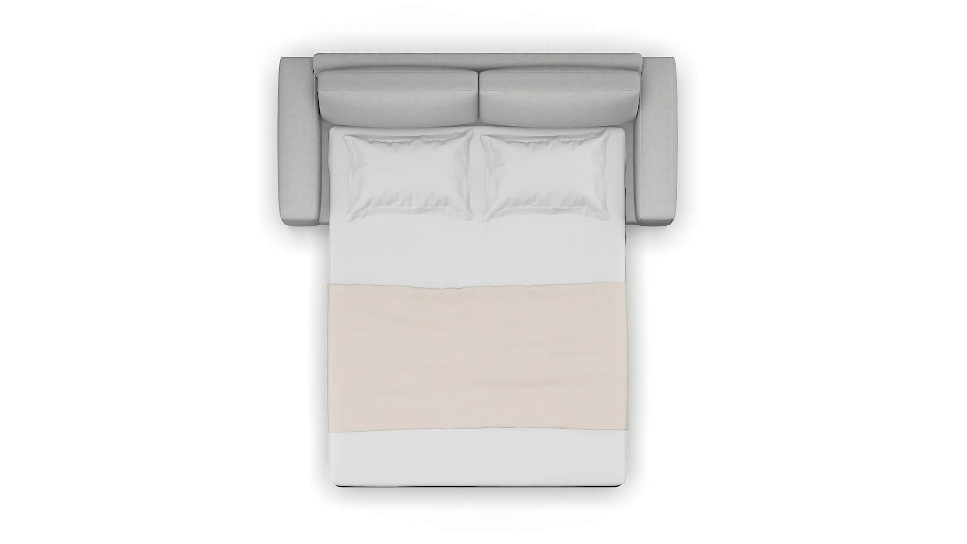 Monaco Dawson Platinum Sofa Sleeper Espresso legs 3