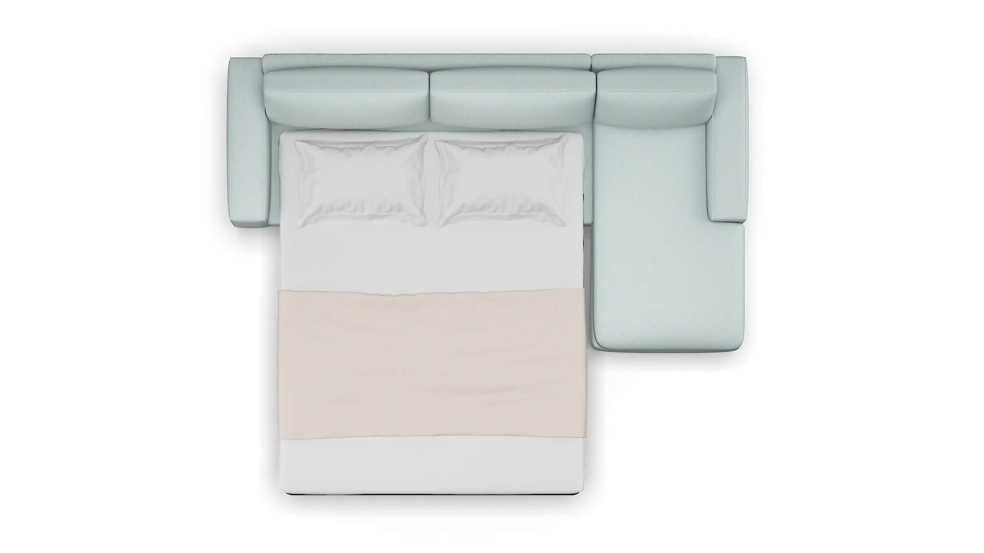 Monaco Elliot Spa Panel Sleeper Espresso legs 3