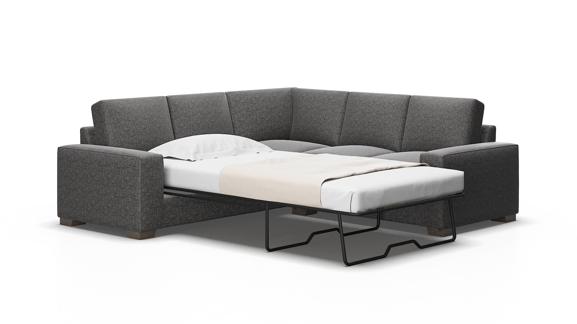 Monaco Insight Charcoal Sectional Sleeper 2