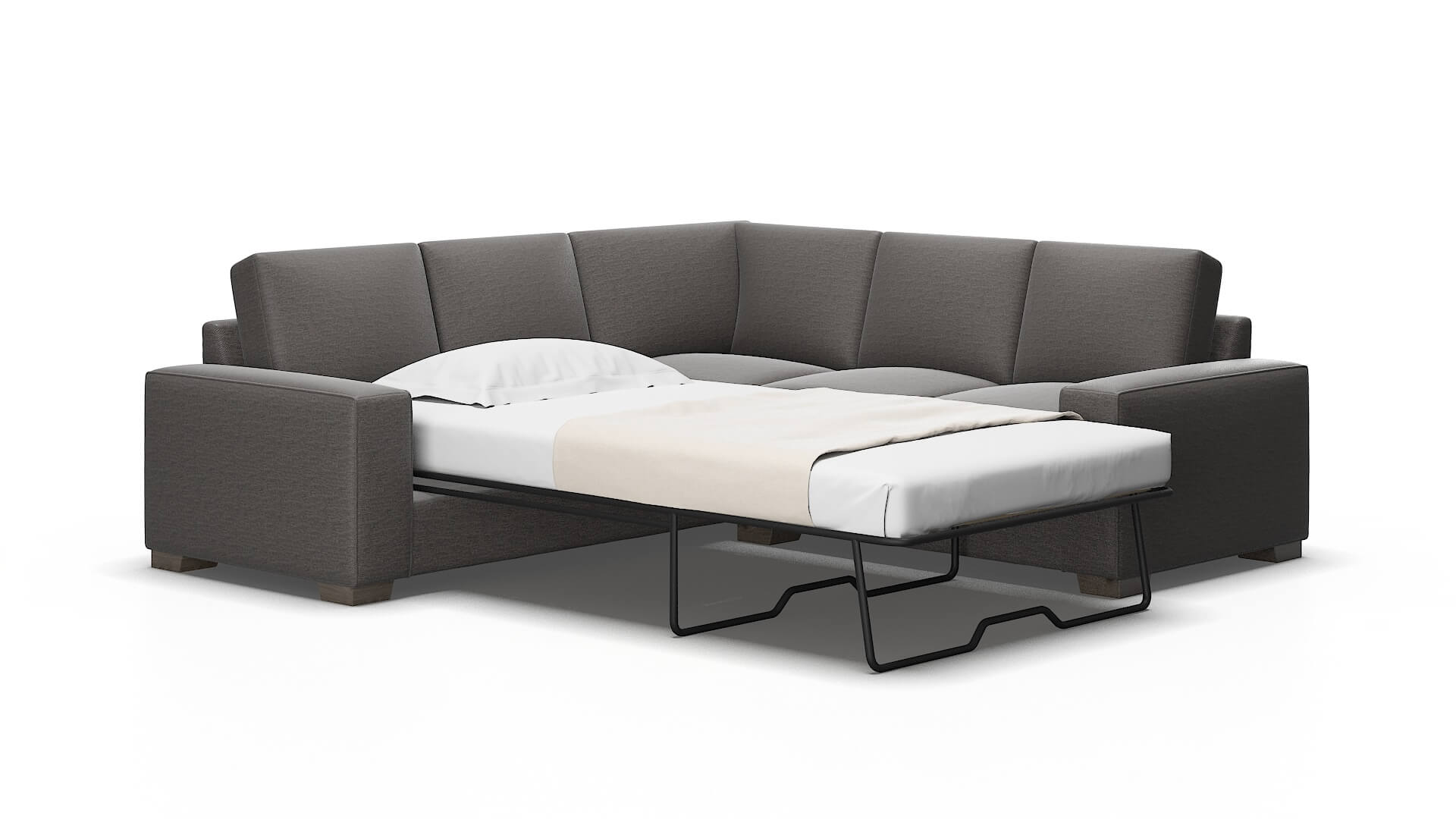 Monaco Insight eclipse Sectional sleeper Espresso Legs  2
