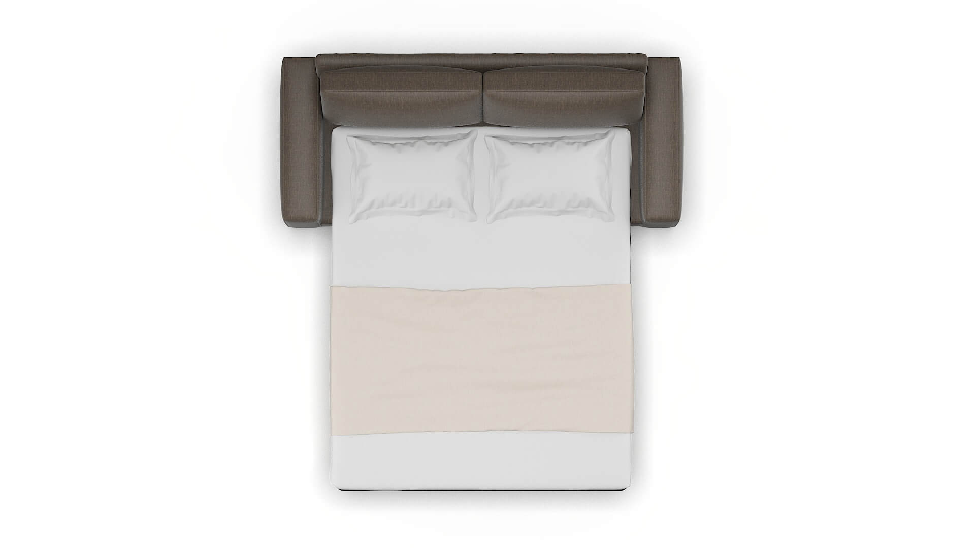 Monaco Keylargo Bark Sofa Sleeper Espresso legs 3