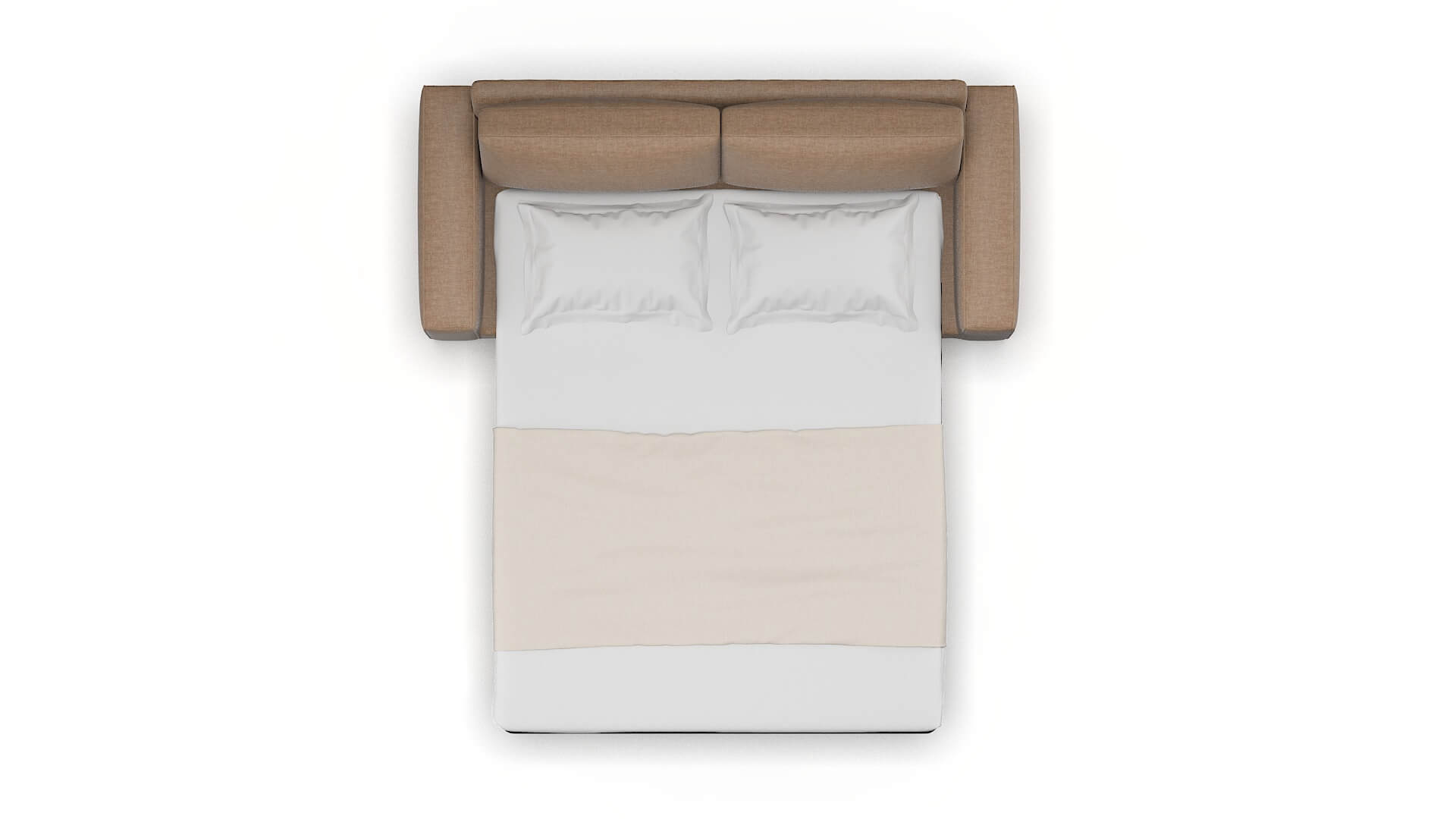 Monaco Keylargo Mink Sofa Sleeper Espresso legs 3