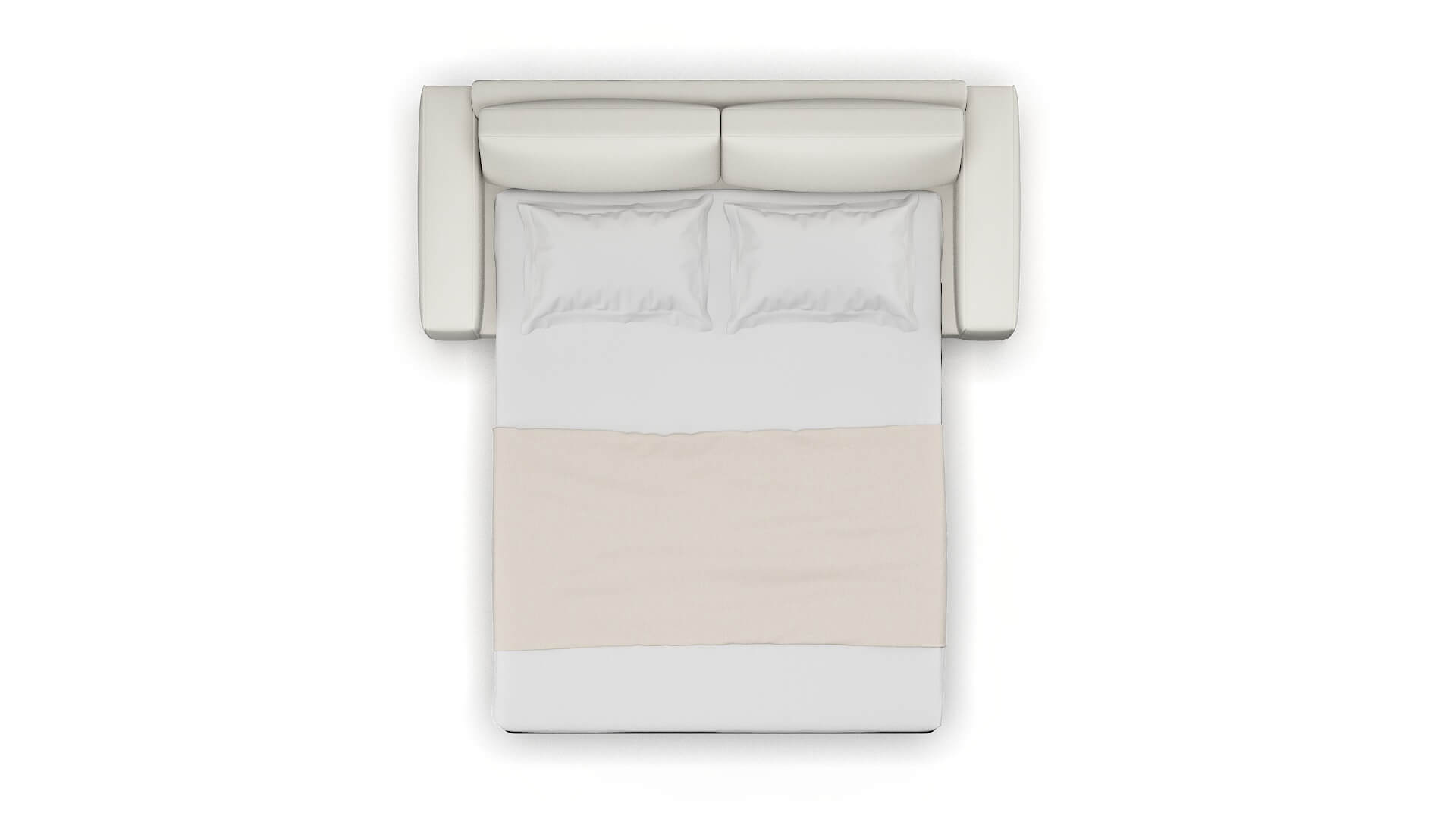 Monaco Keylargo Oatmeal Sofa Sleeper Espresso legs 3