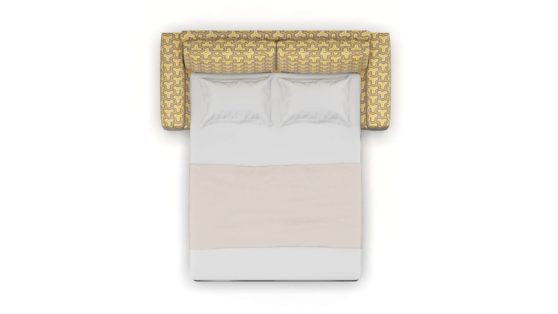 Monaco Merci Dijon Sofa Sleeper Espresso legs 3