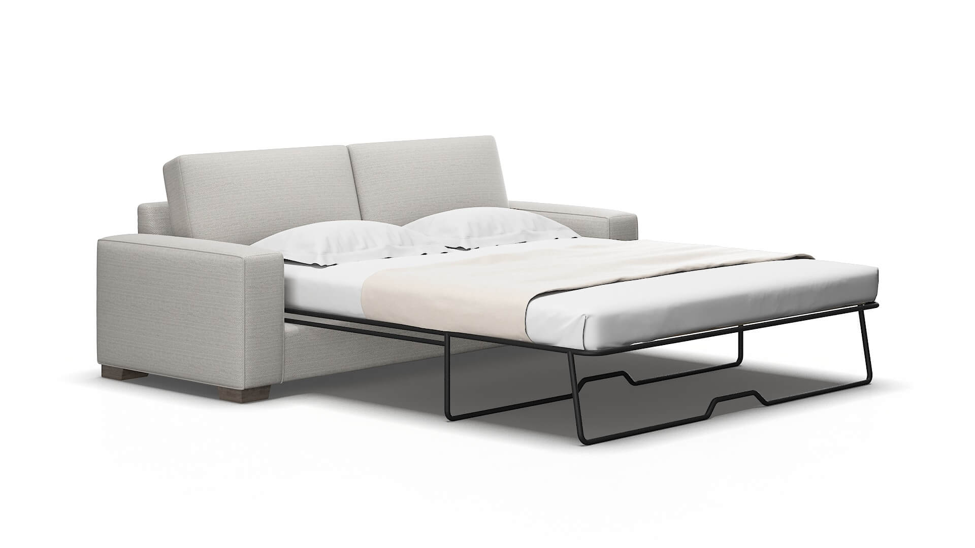 Monaco Naples ash Sofa sleeper Espresso Legs  2