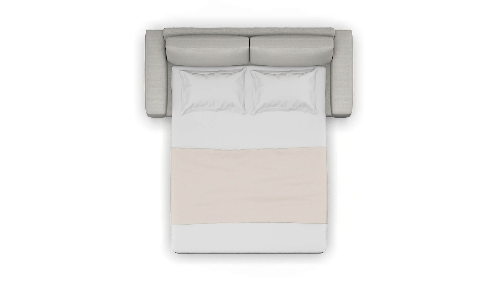 Monaco Naples Ash Sofa Sleeper Espresso legs 3