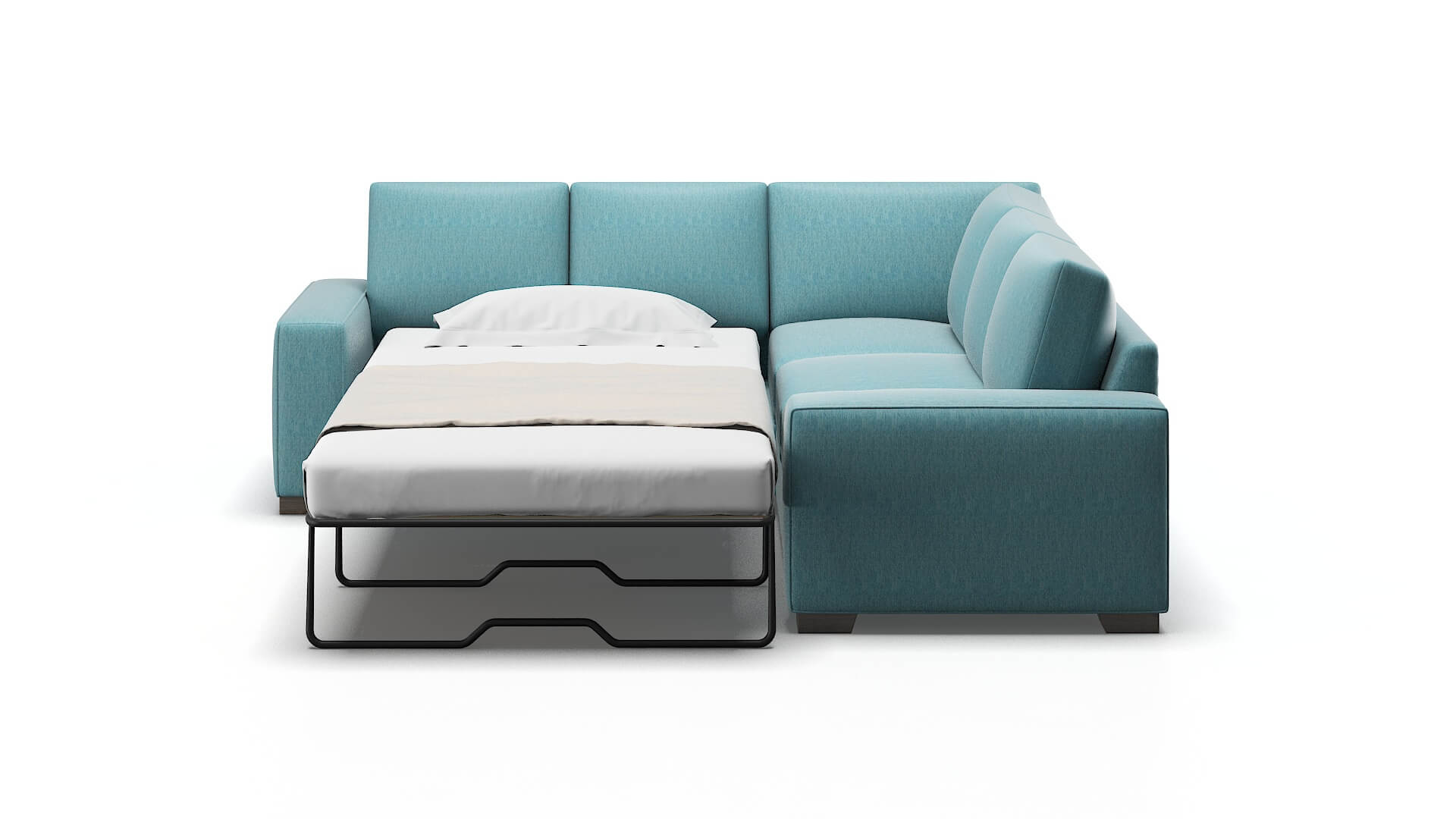 Monaco Naples Pool Sectional Sleeper Espresso legs 1