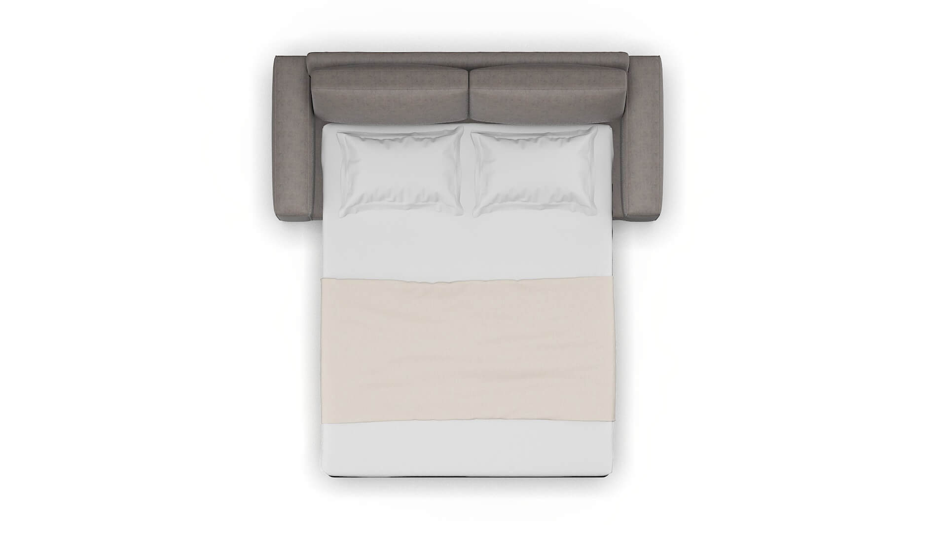 Monaco Noble Otter Sofa Sleeper Espresso legs 3