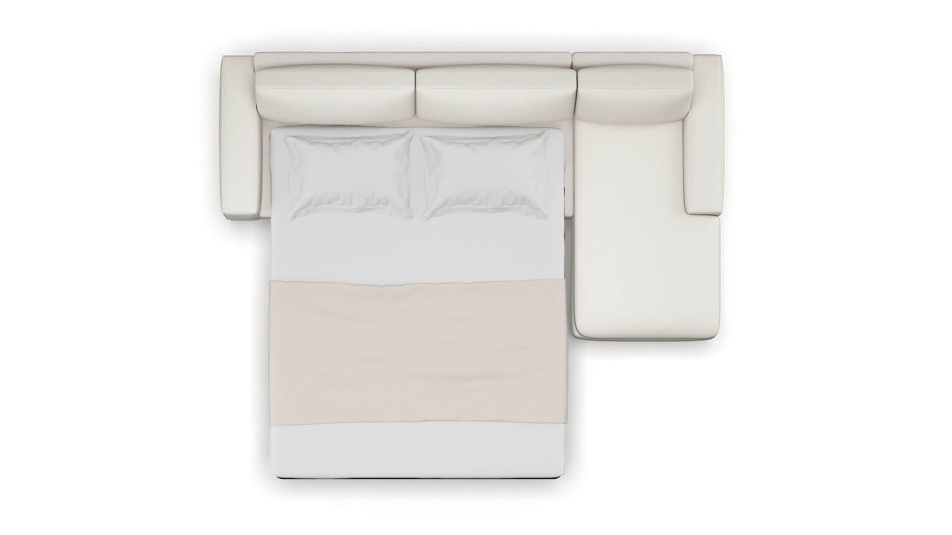 Monaco Redondo Pearl Panel Sleeper Espresso legs 3