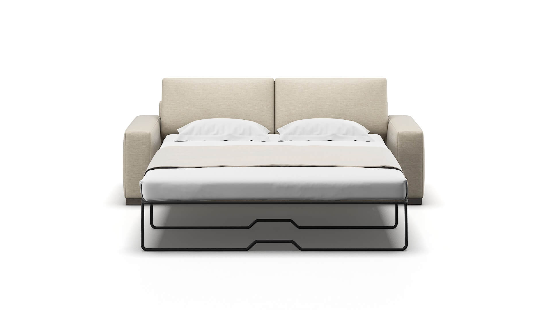 Monaco Rocket Dove Sofa Sleeper Espresso legs 1