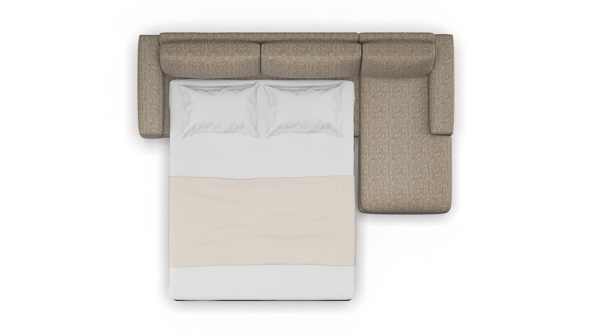 Monaco Solifestyle 51 Panel Sleeper Espresso legs 3