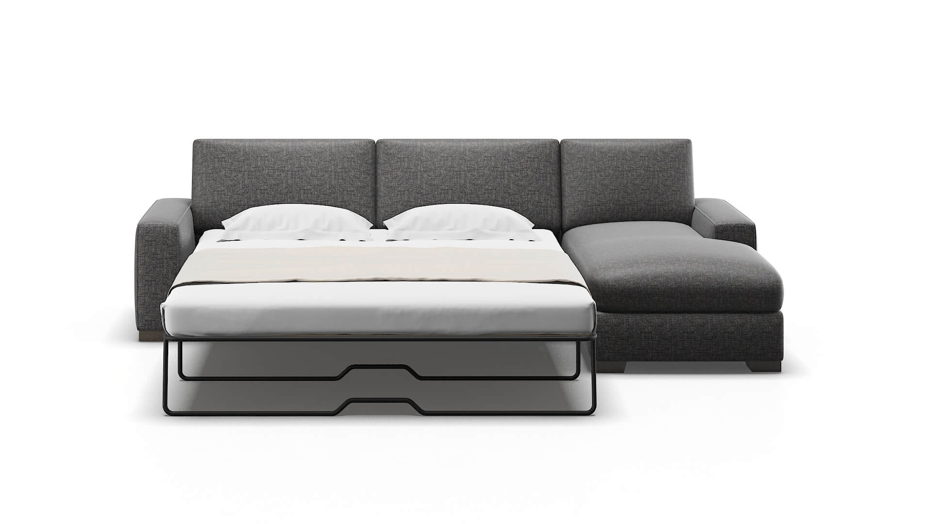 Monaco Sosoftness 51 Panel Sleeper Espresso legs 1