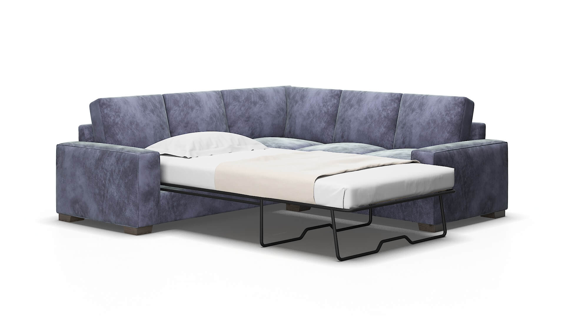 Monaco Terrain dusk Sectional sleeper Espresso Legs  2
