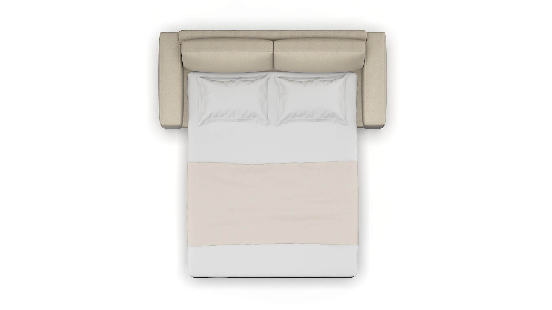 Monaco Urban_d Silver Sofa Sleeper Espresso legs 3