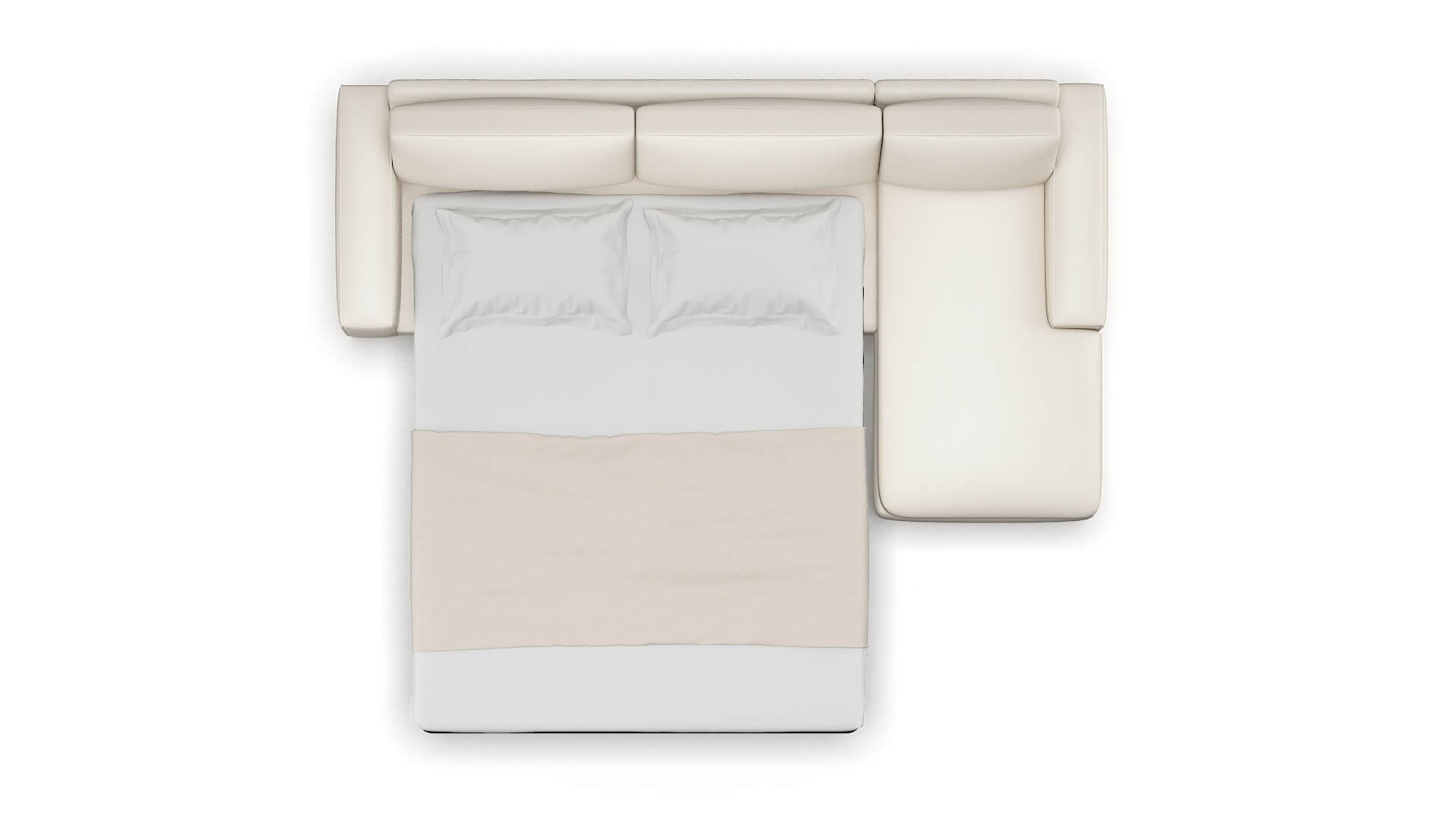 Monaco Urban_d Snow Panel Sleeper Espresso legs 3