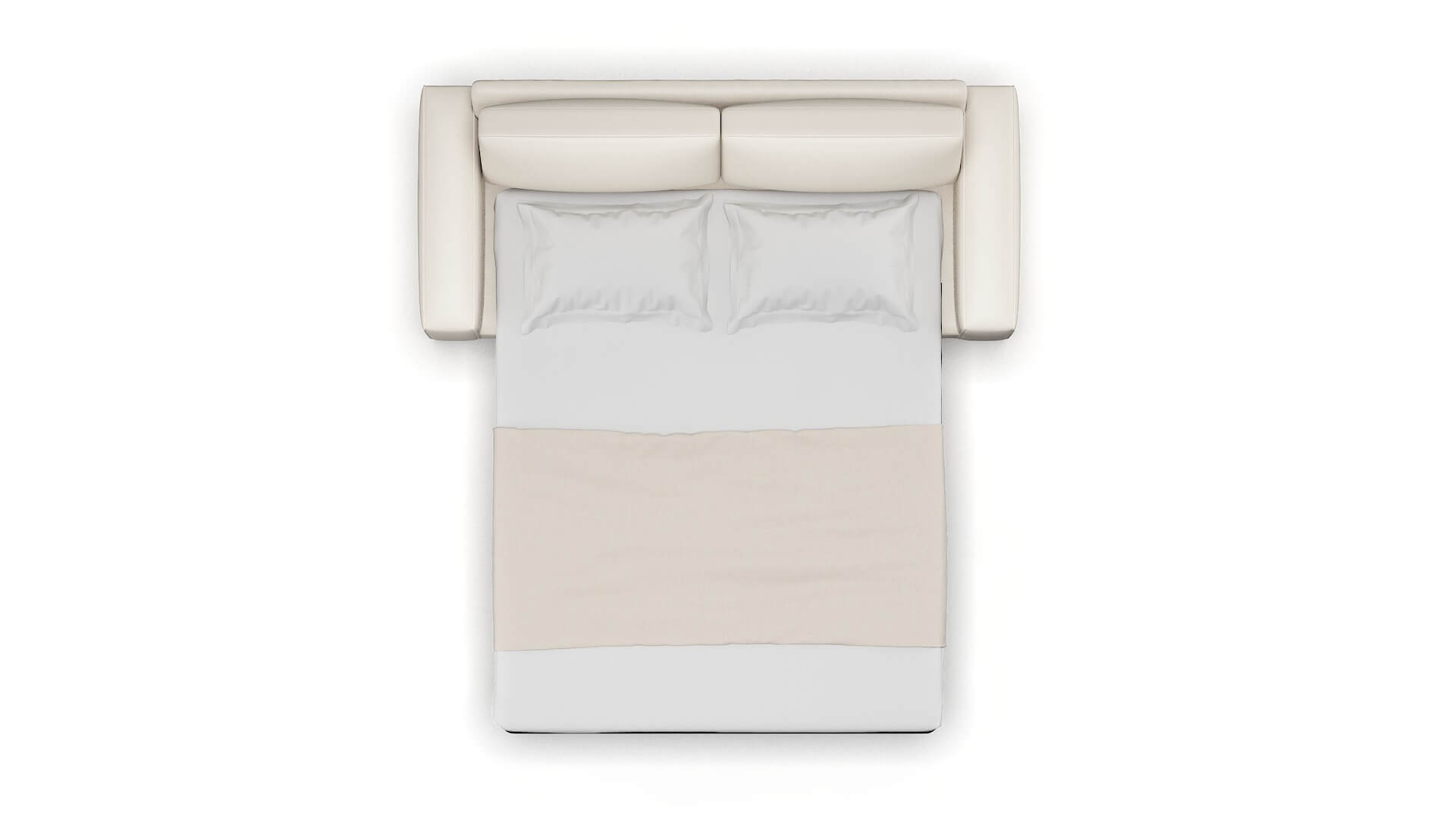 Monaco Urban_d Snow Sofa Sleeper Espresso legs 3