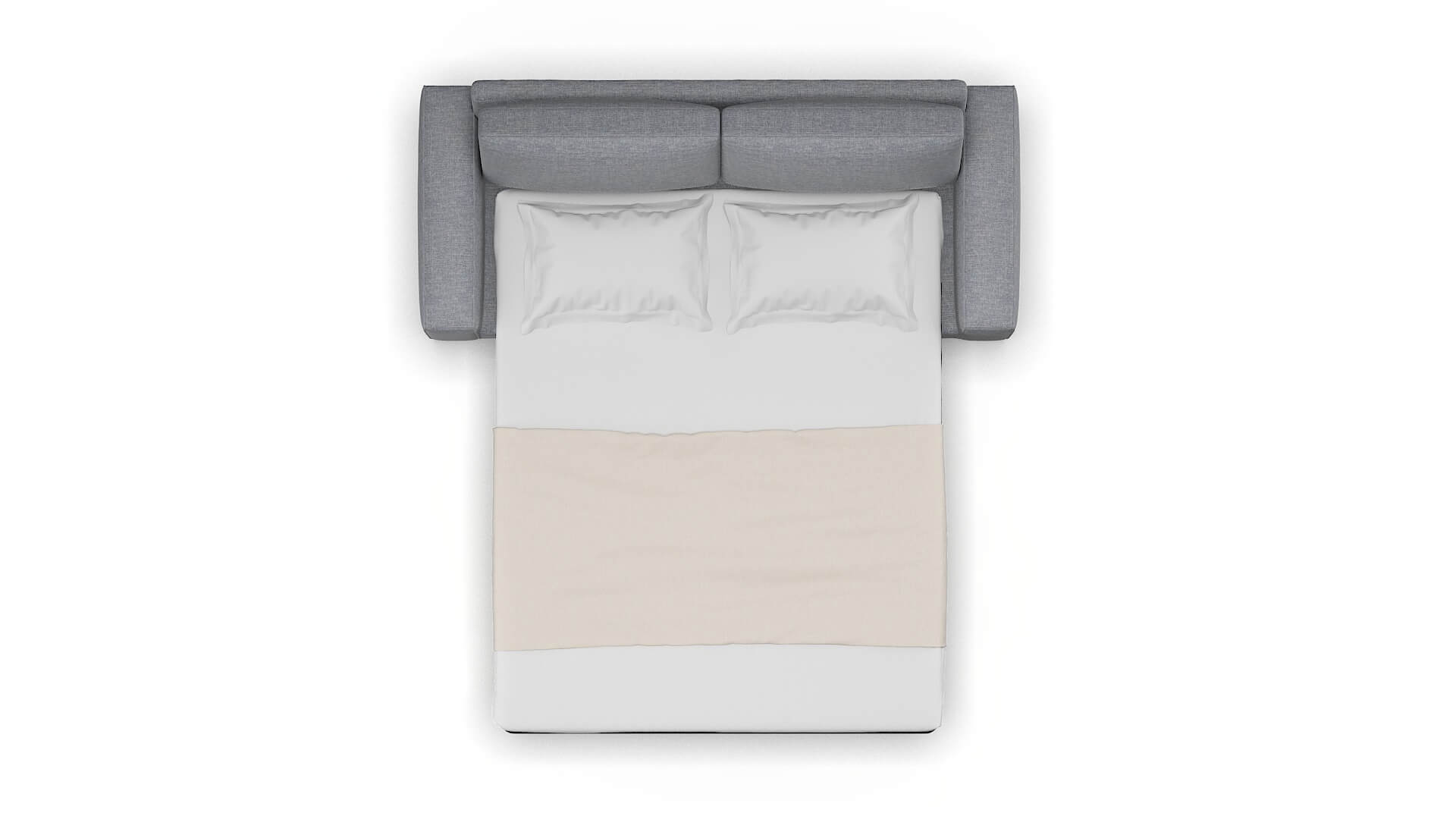 Monaco Venus Mist Sofa Sleeper Espresso legs 3