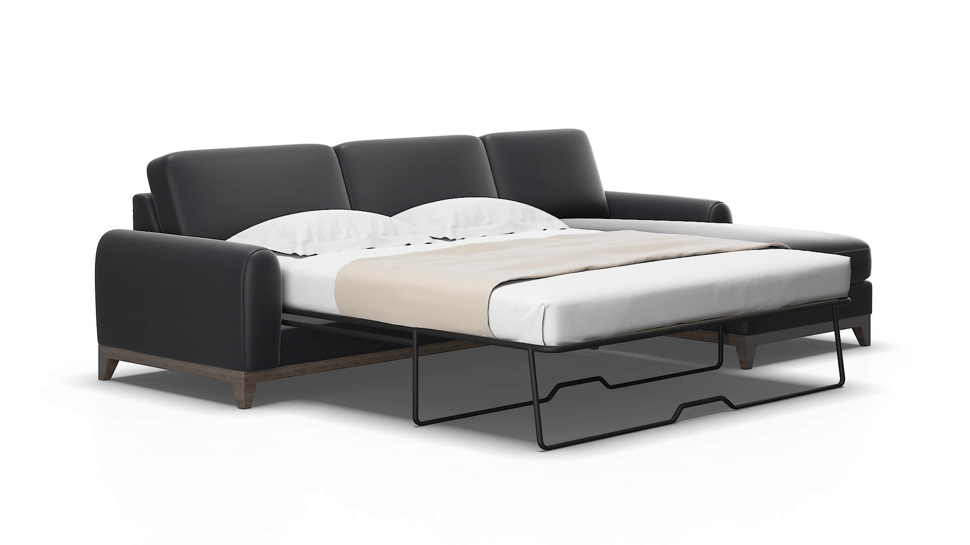 Mykonos Atlas_plz Navy Panel Sleeper Espresso legs 2