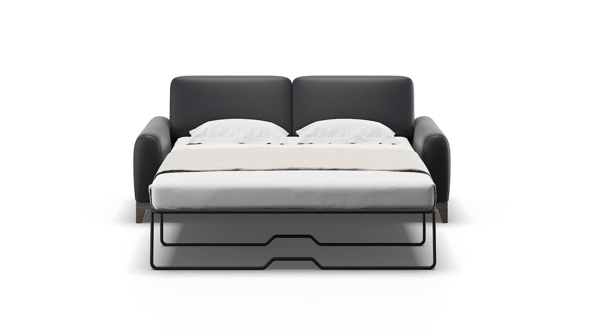 Mykonos Atlas_plz Navy Sofa Sleeper Espresso legs 1