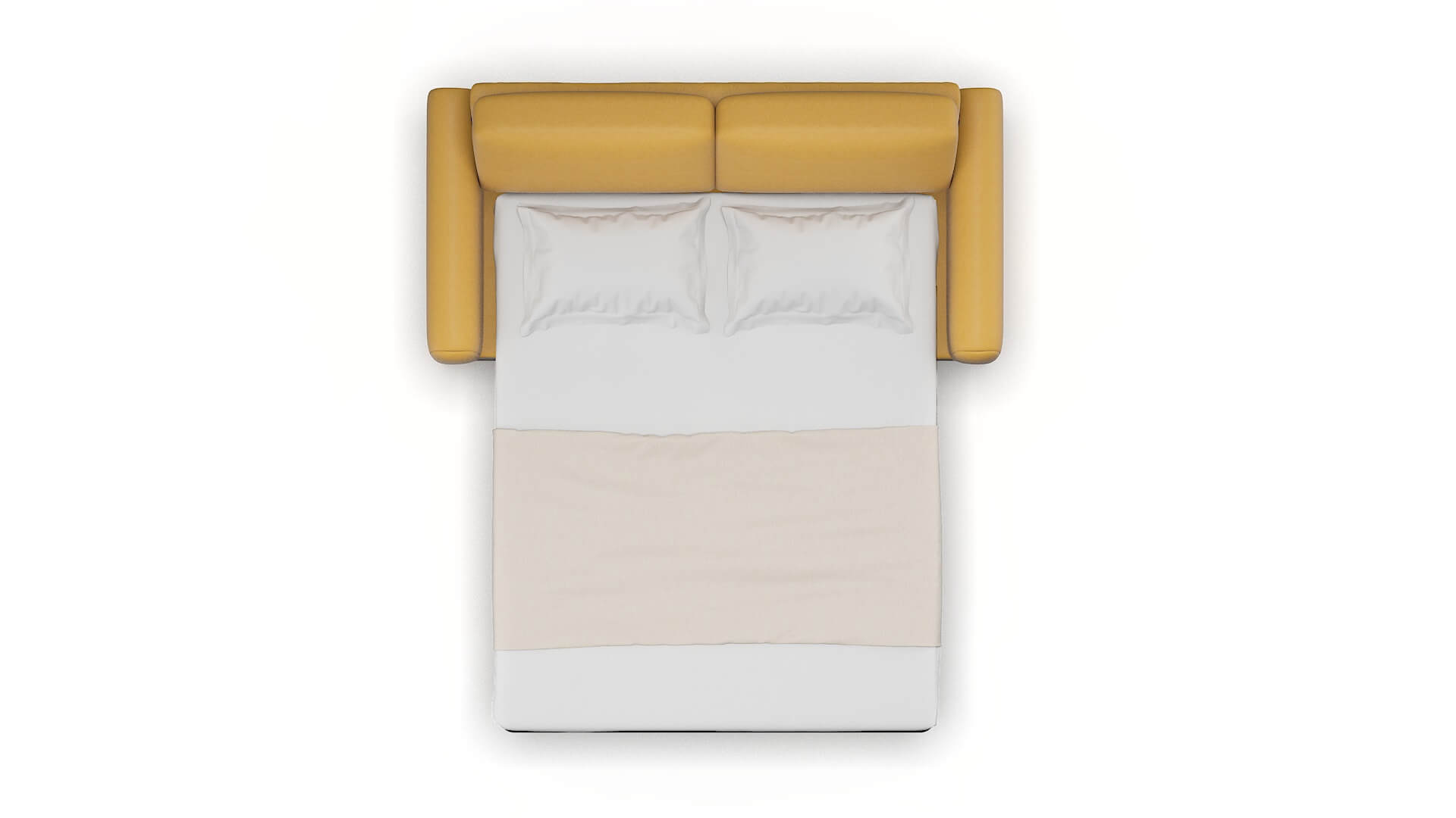 Mykonos Bella Amber Sofa Sleeper Espresso legs 3