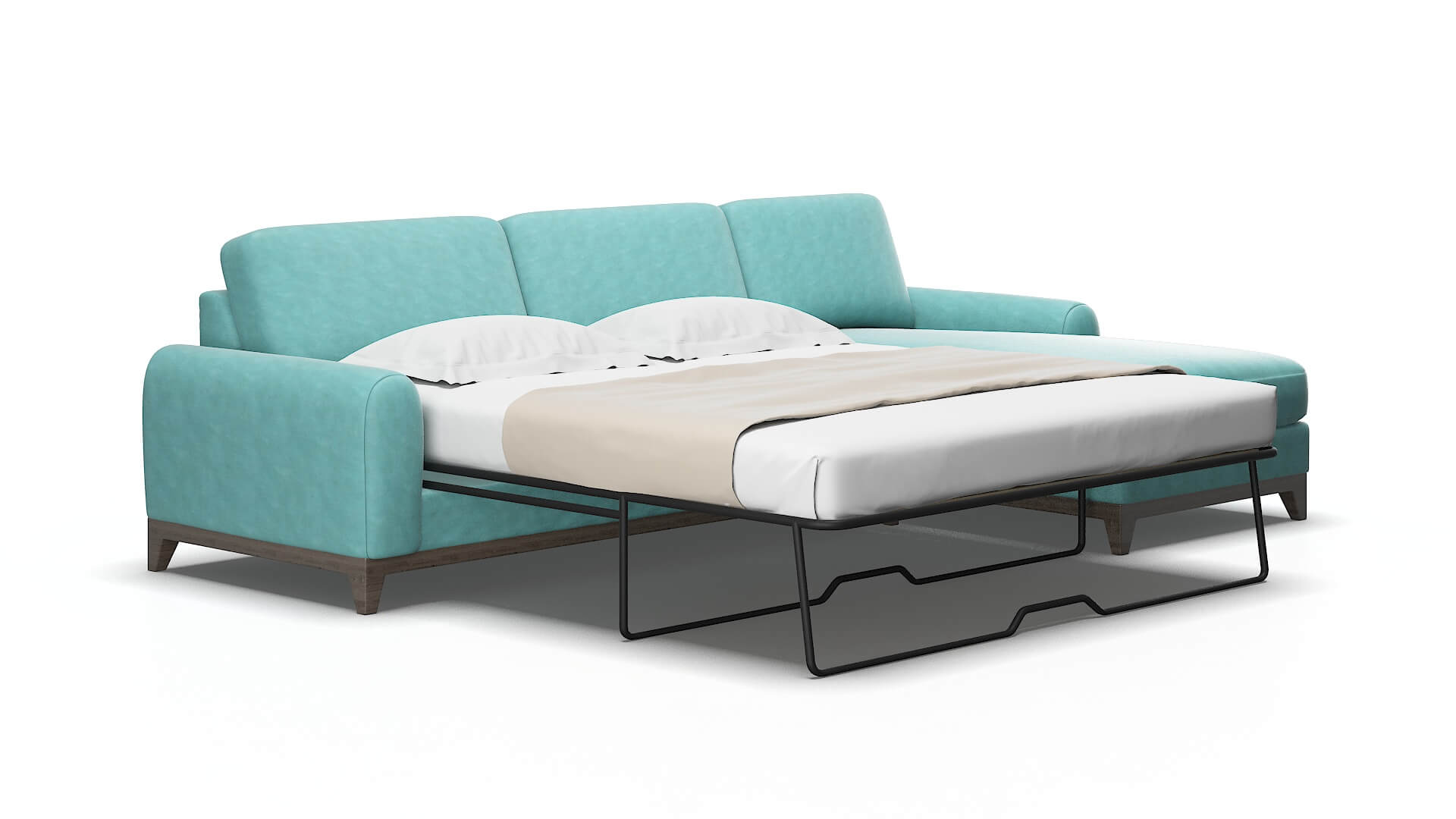 Mykonos Bella caribbean Panel sleeper Espresso Legs  2