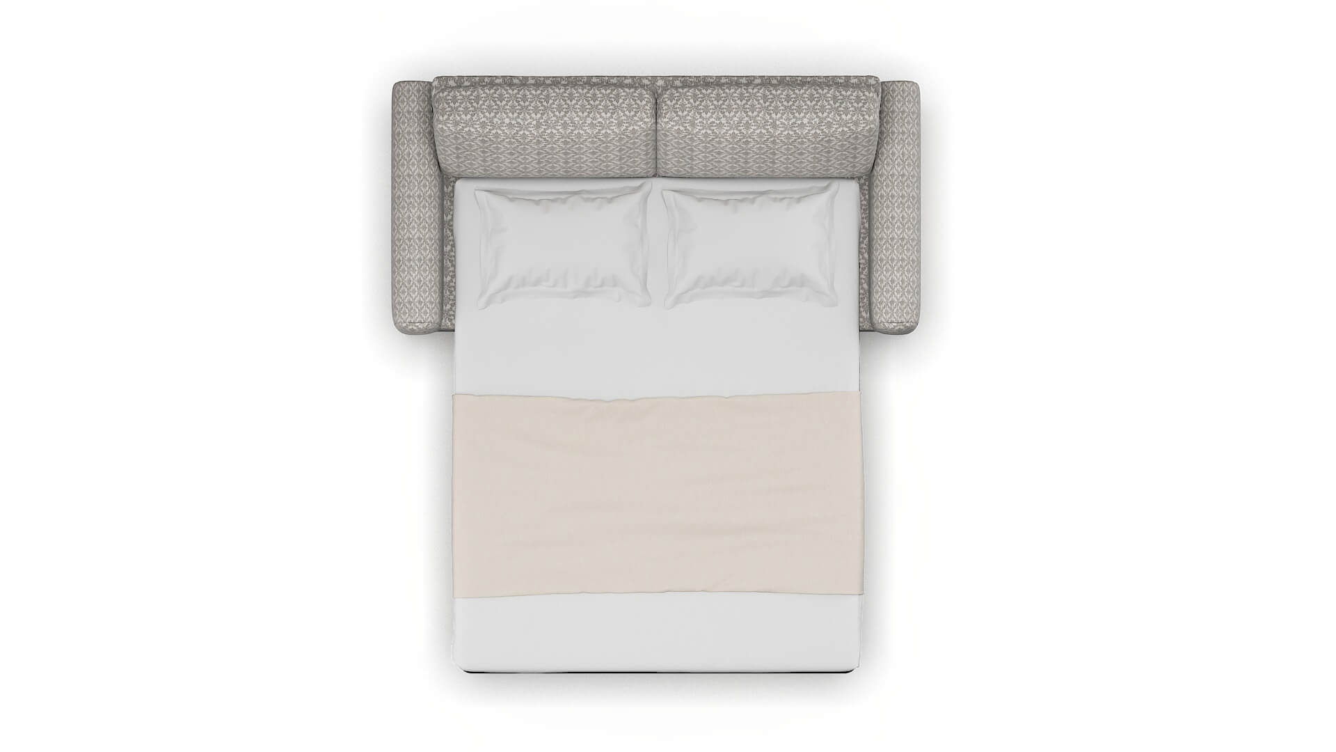 Mykonos Bergamo Dove Sofa Sleeper Espresso legs 3