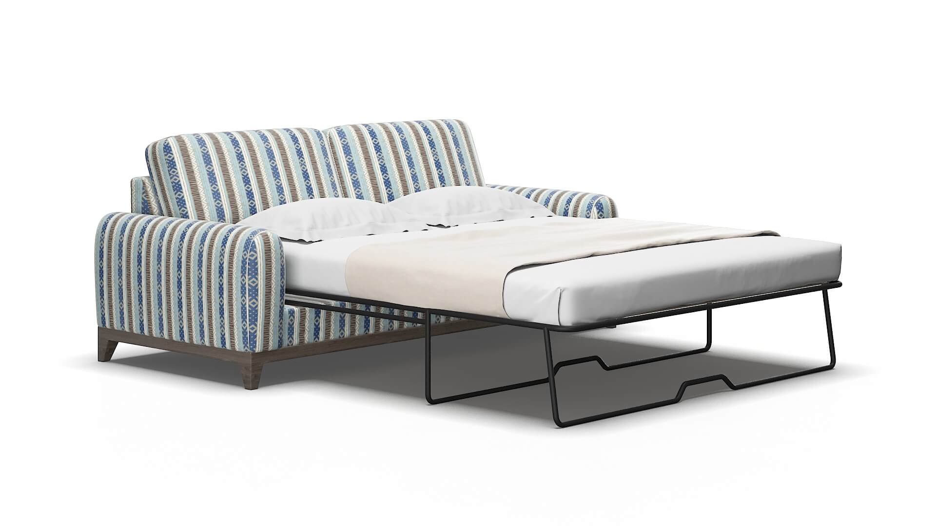 Mykonos Bodhi indigo Sofa sleeper Espresso Legs  2