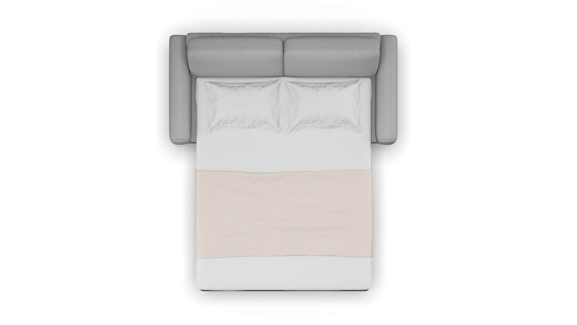 Mykonos Bungalow Graphite Sofa Sleeper Espresso legs 3