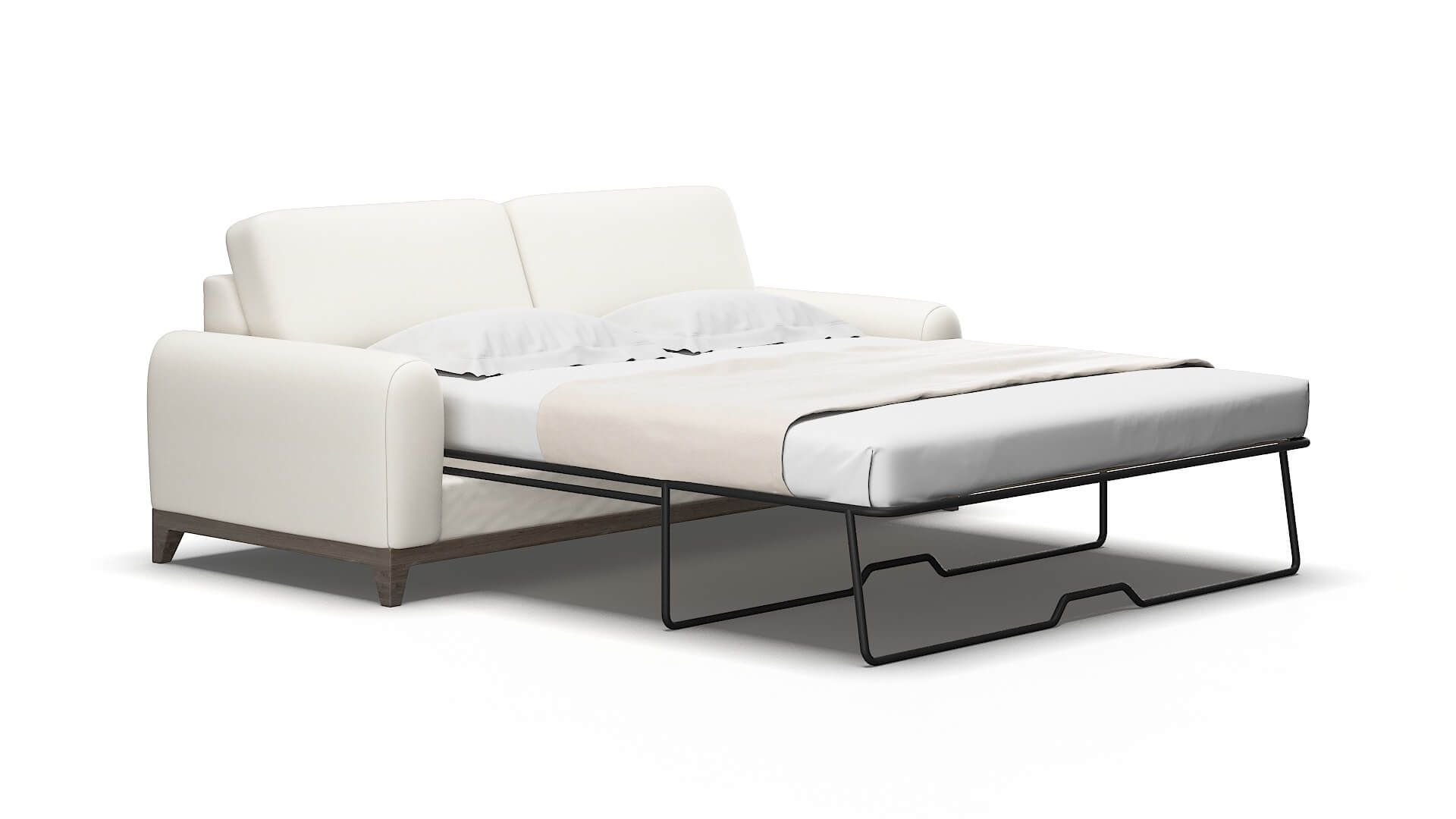 Mykonos Chance bone Sofa sleeper Espresso Legs  2