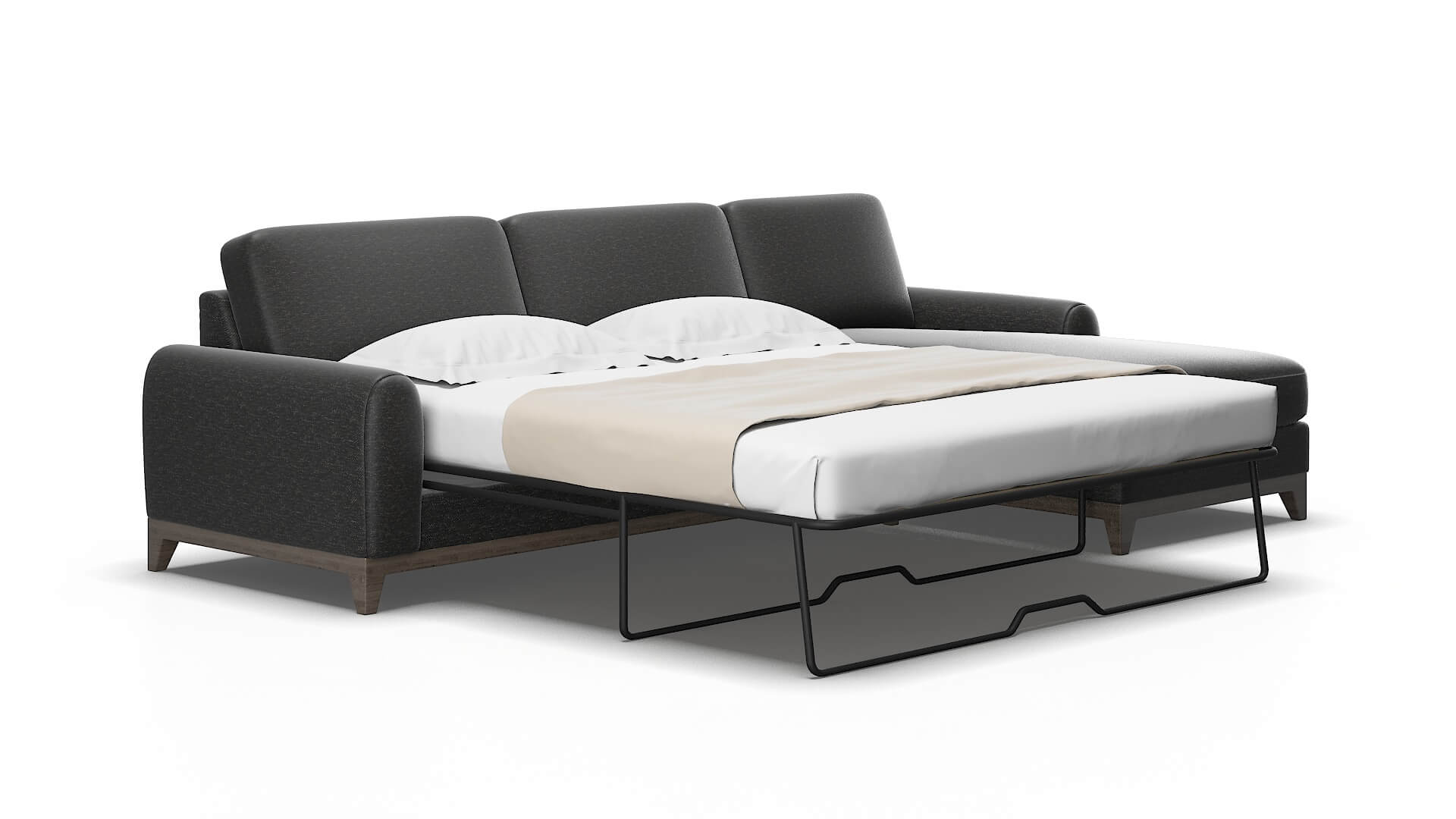 Mykonos Chance Denim Panel Sleeper Espresso legs 2