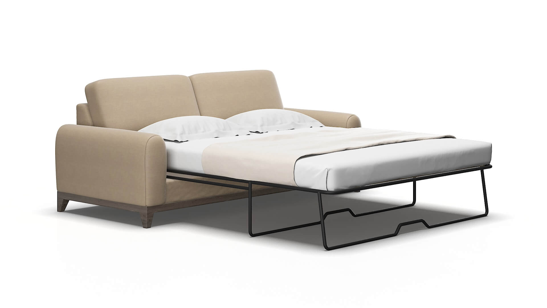 Mykonos Chance Platinum Sofa Sleeper Espresso legs 2