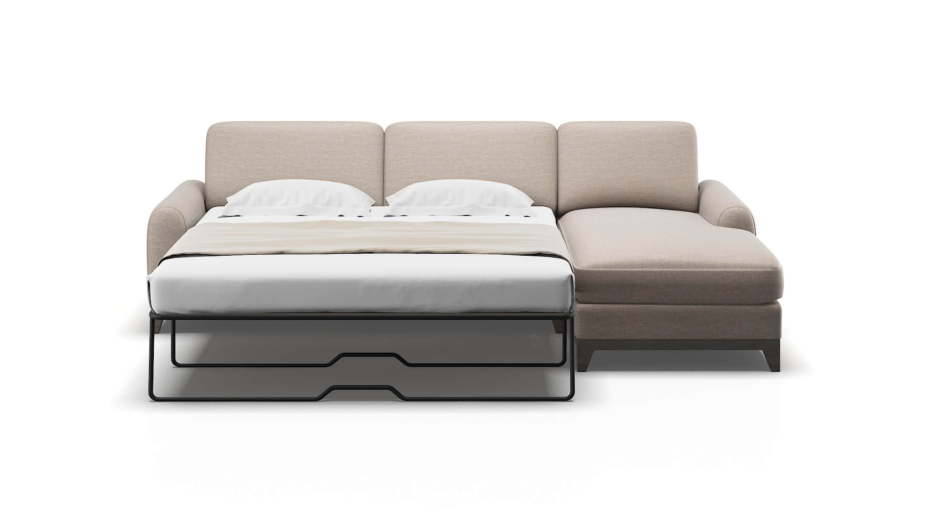 Mykonos Clyde Dolphin Panel Sleeper Espresso legs 1