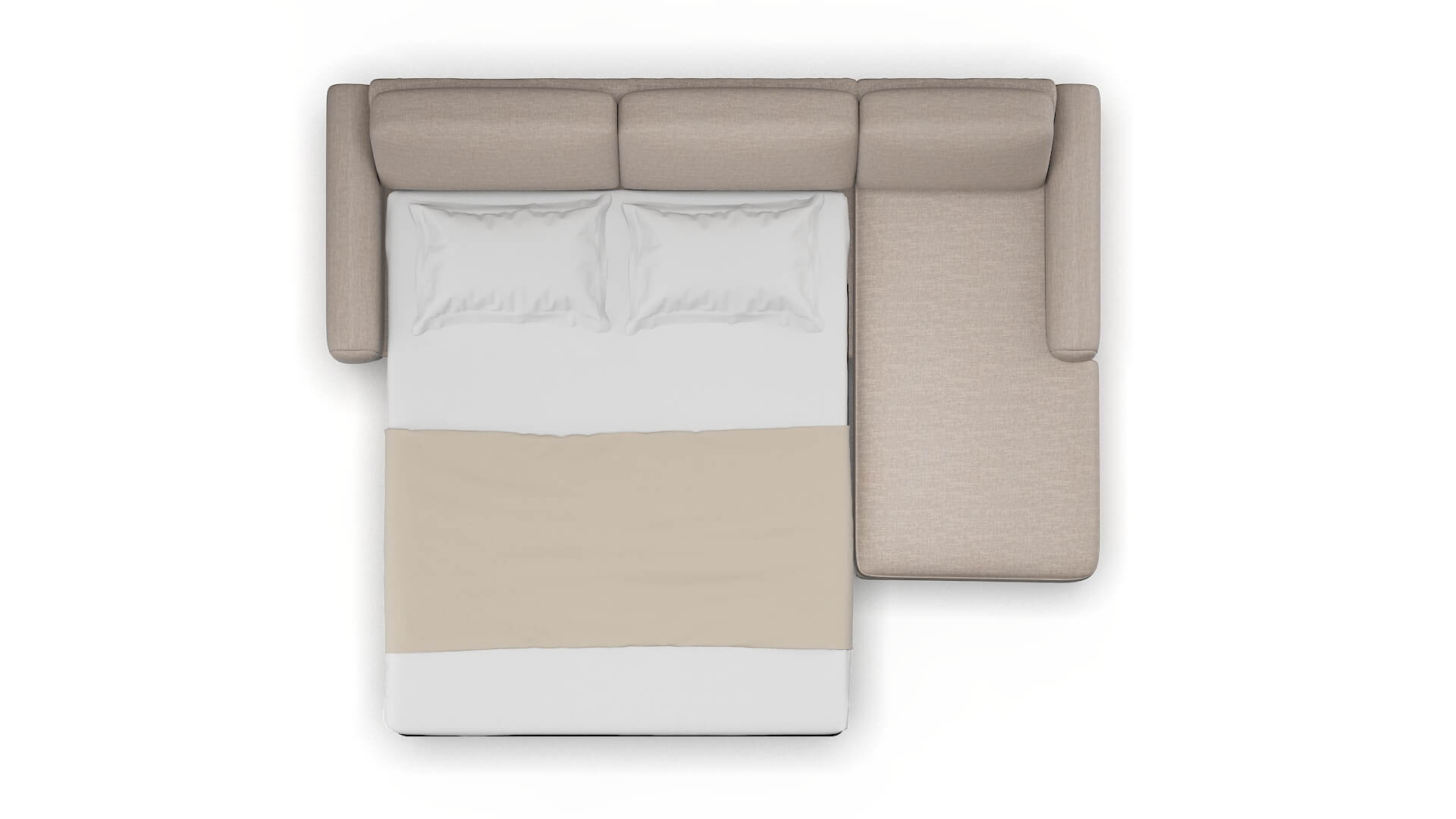 Mykonos Clyde Dolphin Panel Sleeper Espresso legs 3