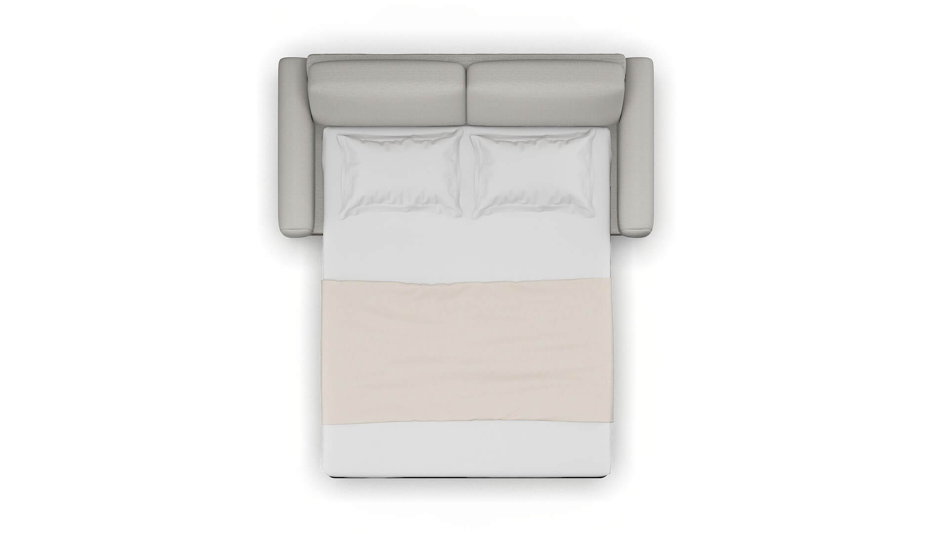 Mykonos Derby Grey Sofa Sleeper Espresso legs 3