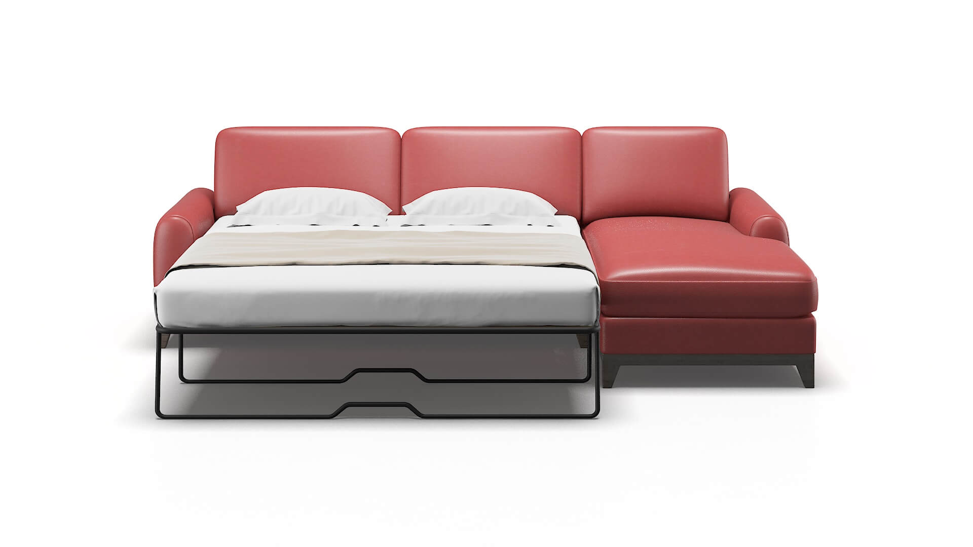 Mykonos Dillion Cordovan Panel Sleeper Espresso legs 1