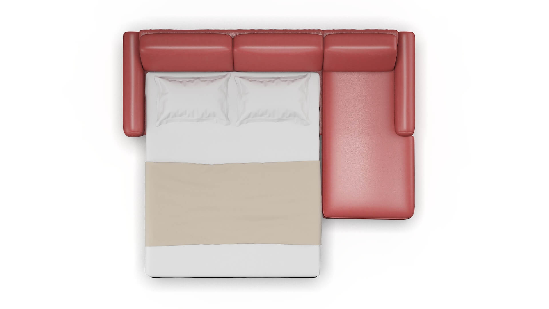Mykonos Dillion Cordovan Panel Sleeper Espresso legs 3