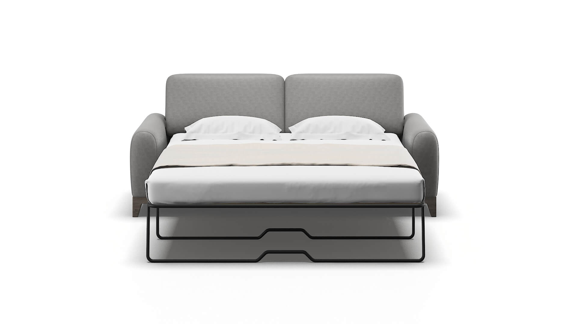 Mykonos Dream_d Charcoal Sofa Sleeper Espresso legs 1