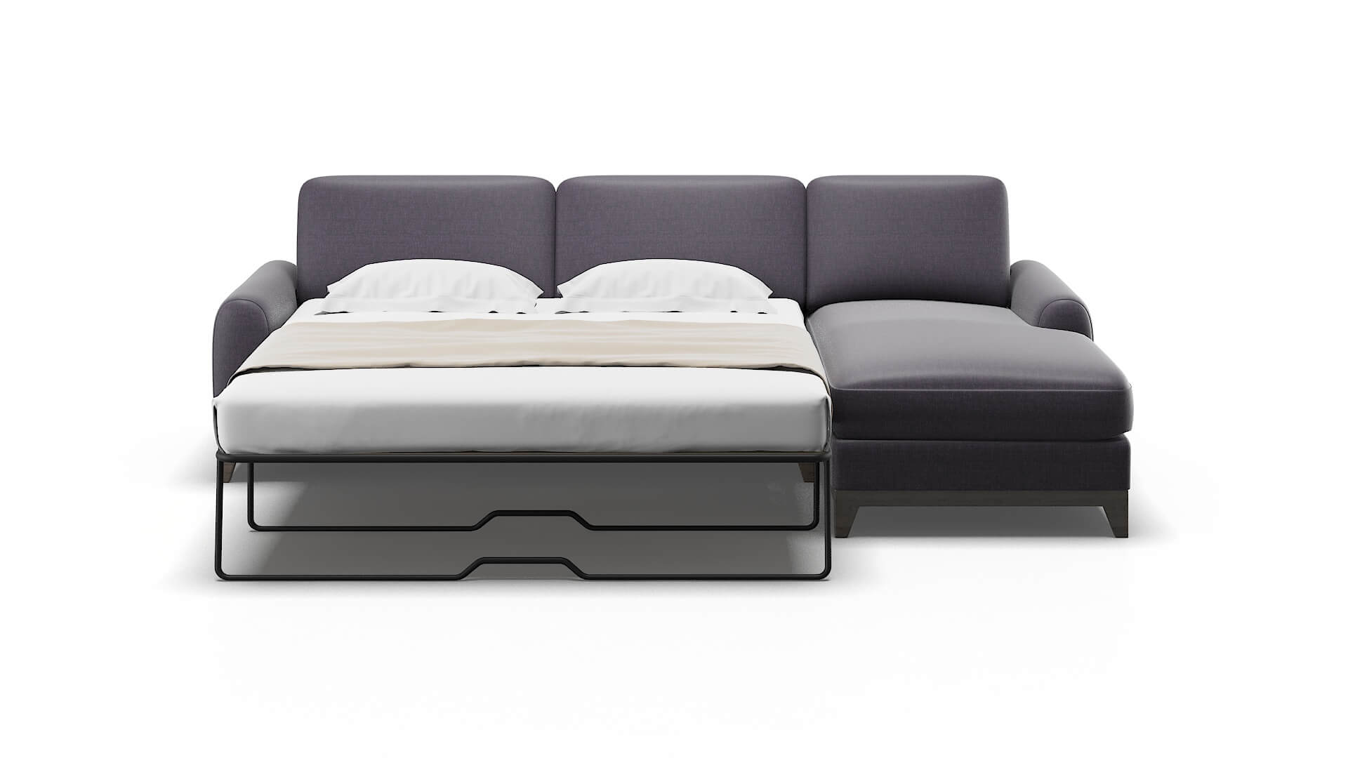 Mykonos Durham Ink Panel Sleeper Espresso legs 1