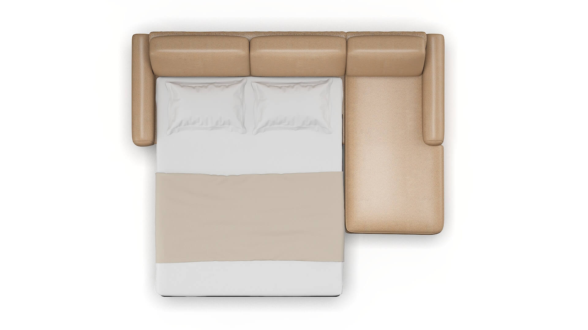 Mykonos Ford Dune Panel Sleeper Espresso legs 3