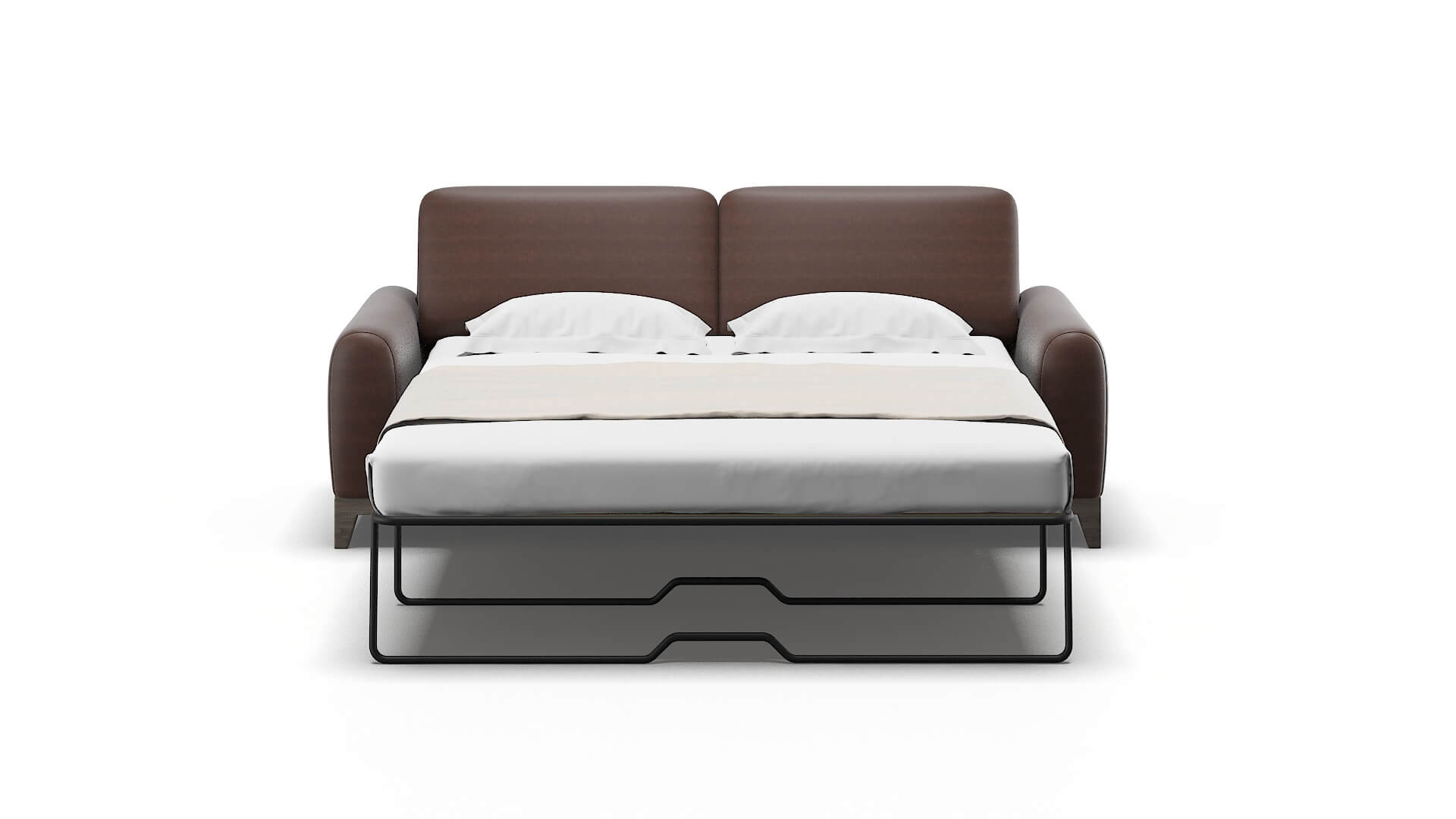Mykonos Insight Cafe Sofa Sleeper Espresso legs 1