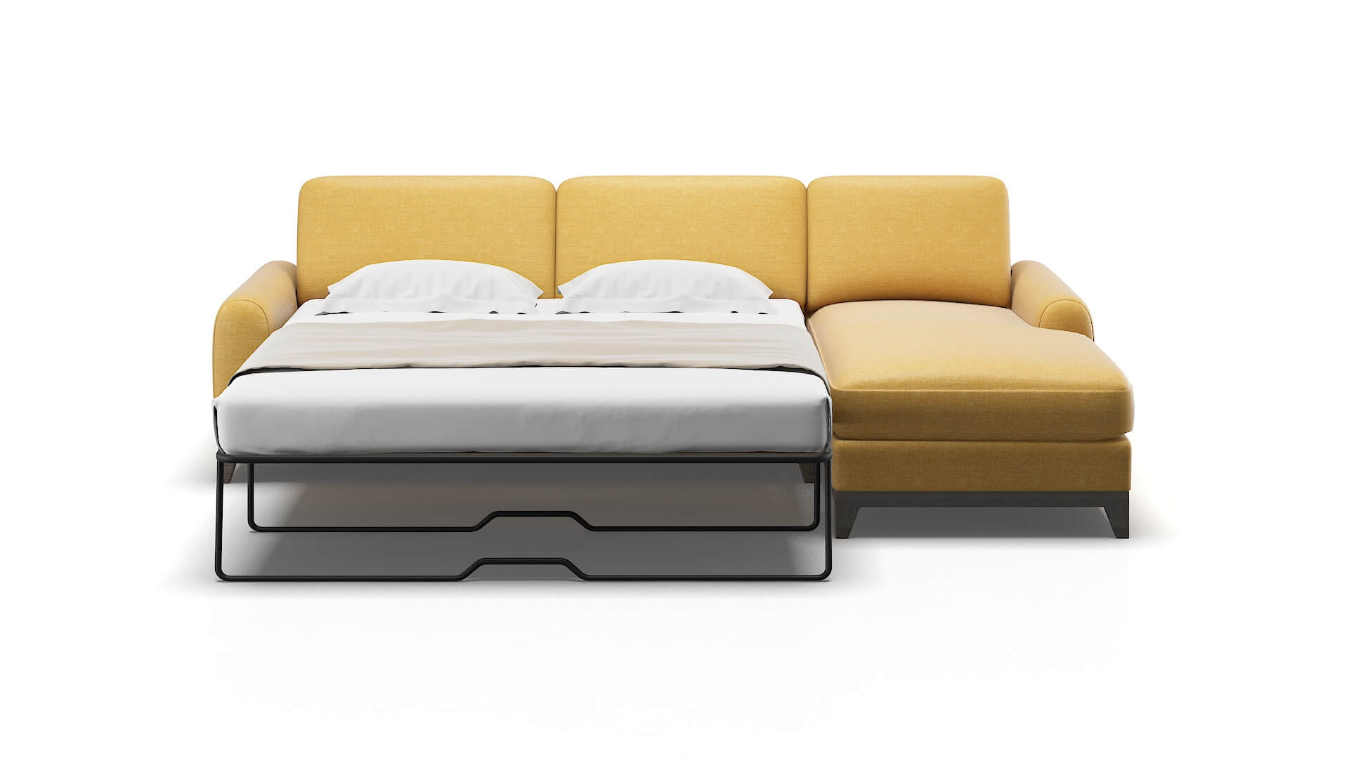 Mykonos Insight Citronella Panel Sleeper Espresso legs 1