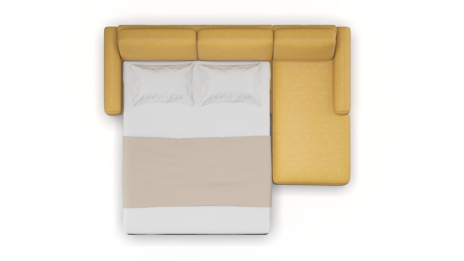 Mykonos Insight Citronella Panel Sleeper Espresso legs 3