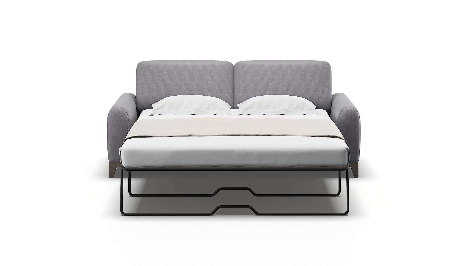 Mykonos Insight Denim Sofa Sleeper Espresso legs 1