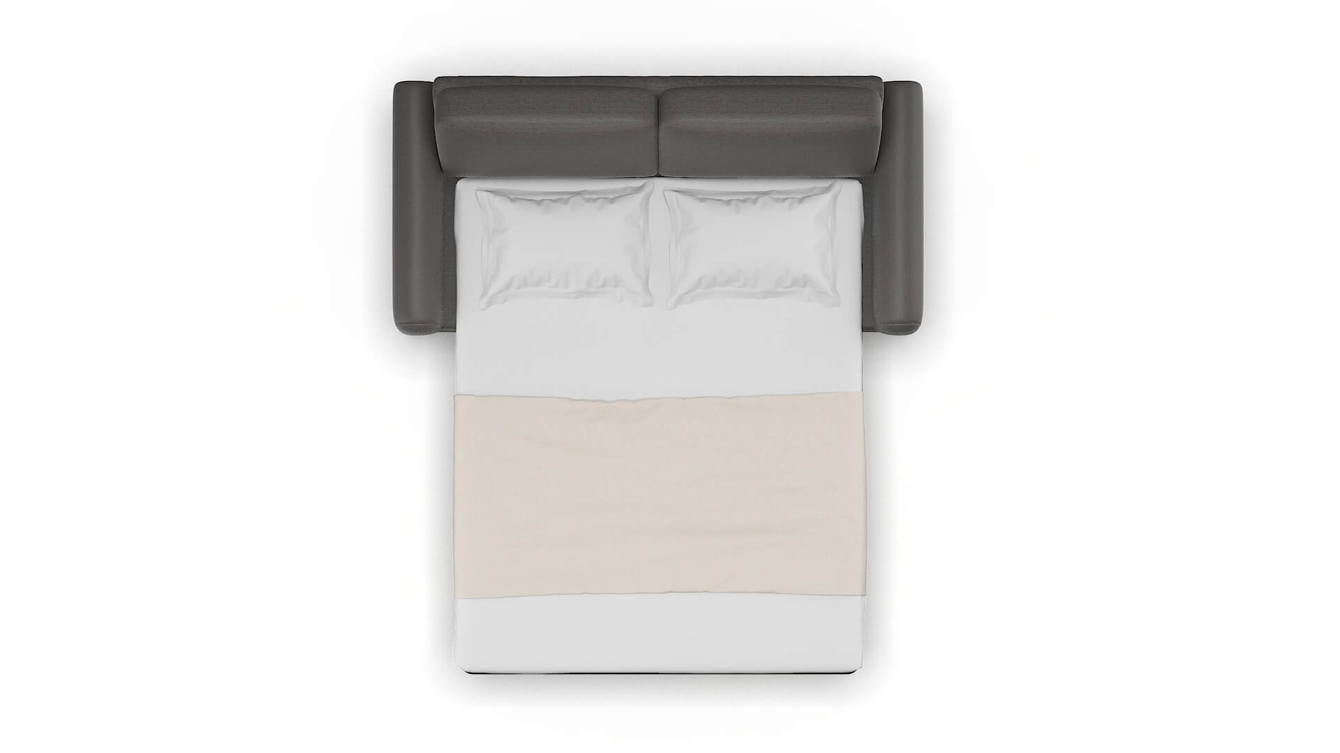 Mykonos Insight Eclipse Sofa Sleeper Espresso legs 3