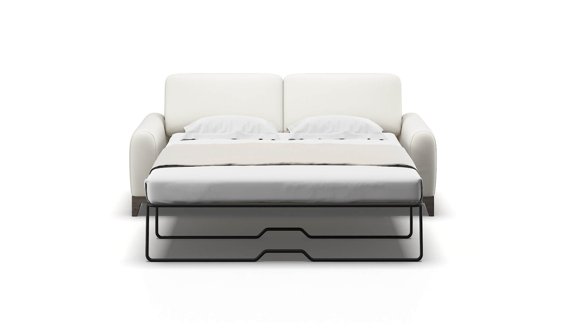 Mykonos Keylargo Oatmeal Sofa Sleeper Espresso legs 1