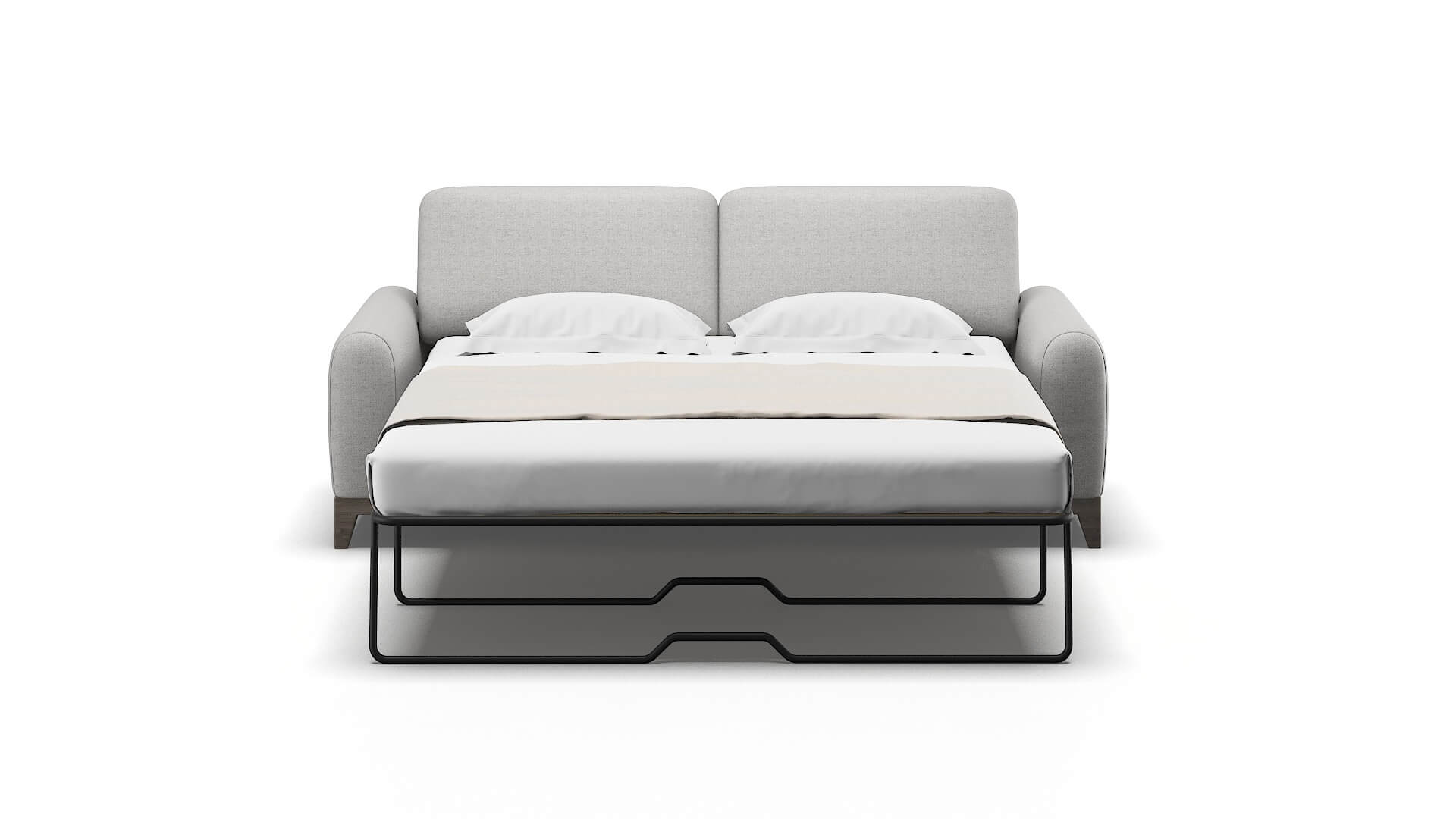 Mykonos Malibu Dove Sofa Sleeper Espresso legs 1