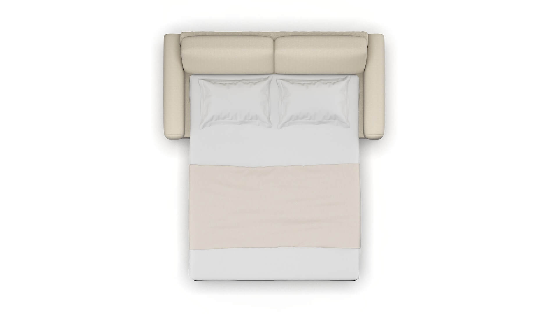 Mykonos Malibu Sand Sofa Sleeper Espresso legs 3