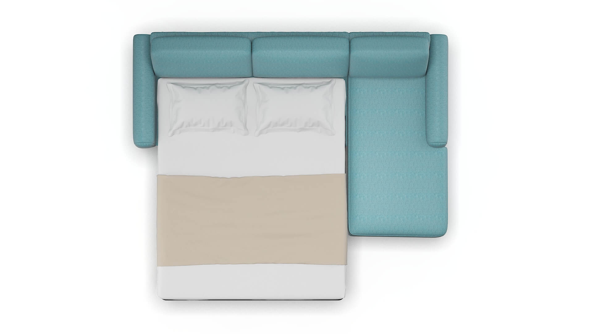 Mykonos Naples Pool Panel Sleeper Espresso legs 3